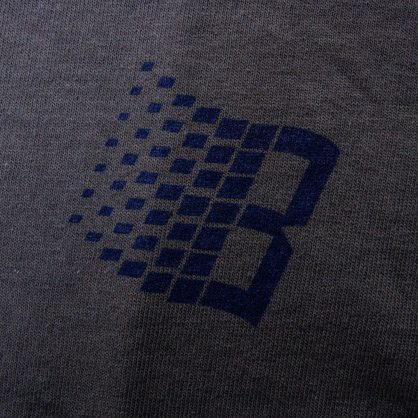 Bronze Streaker Logo T-Shirt Charcoal (Back Print)