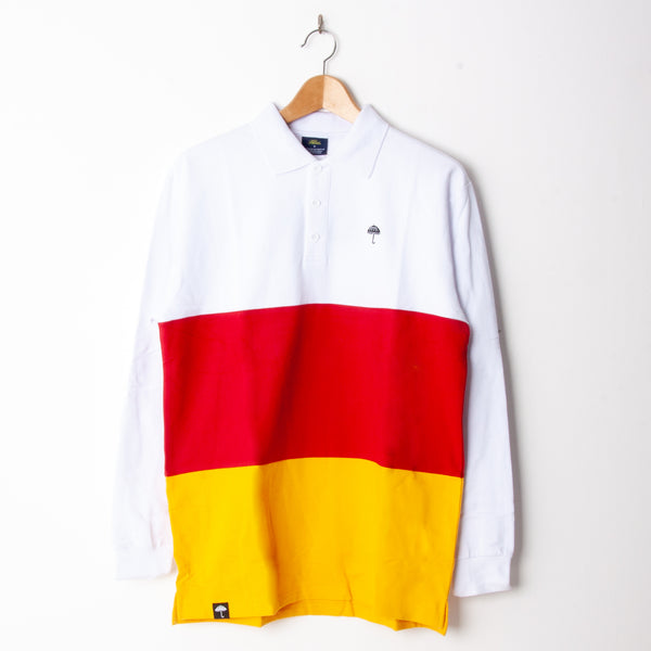 Hélas UMB Polo Yellow/Red (Warehouse Find Medium Only)