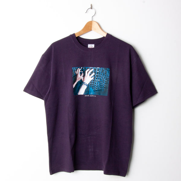 Polar Caged Hands T-Shirt Dark Violet