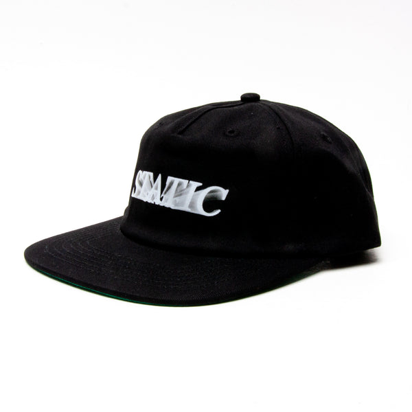 Static Spectacle Snapback Cap Black