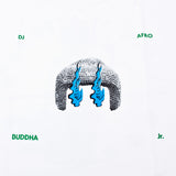Evisen DJ Afro Budda Jr. Longsleeve T-Shirt White (Back Print)