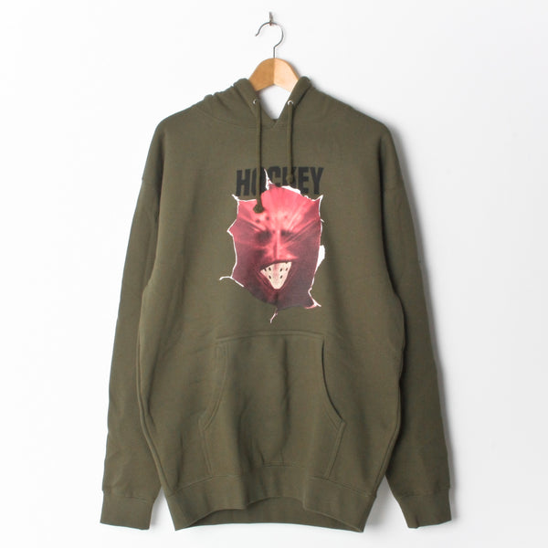 Hockey Fireball Hood Army Green