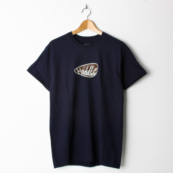 Hoddle Washing Logo T-Shirt Navy