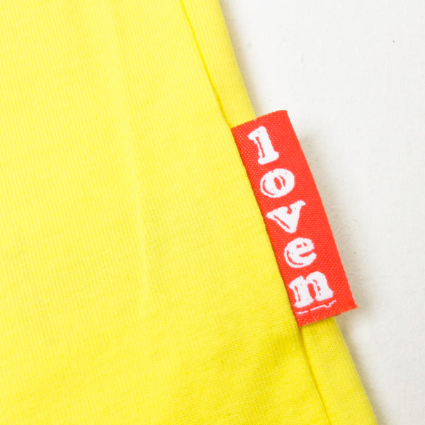 Lovenskate Skate Attack T-Shirt Bright Yellow