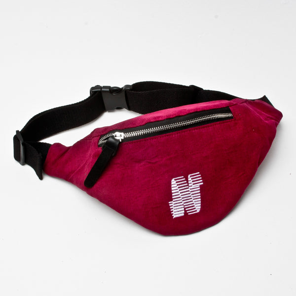 North Magazine Corduroy Camera Bag Burgundy