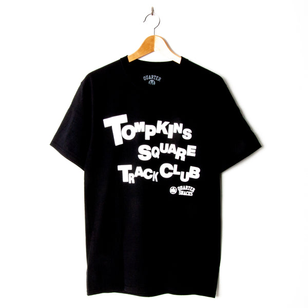 Quartersnacks 2023 Track Club T-Shirt Black