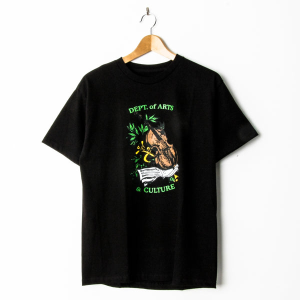 Snack Dept. Of Arts T Shirt Black