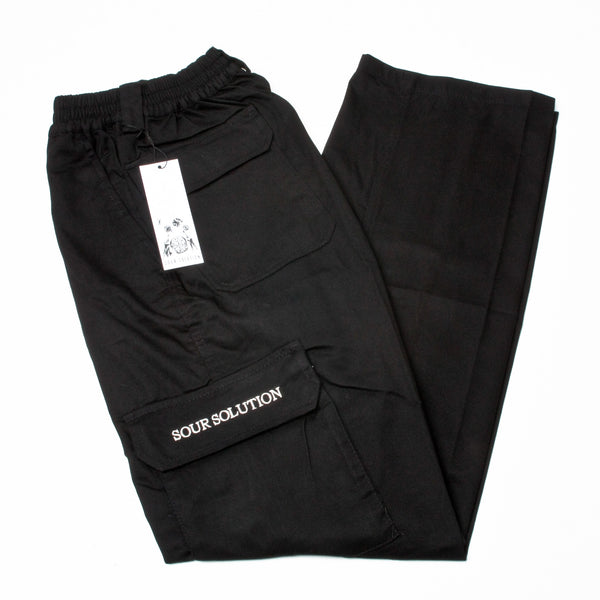 Sour Cargo Pants Black
