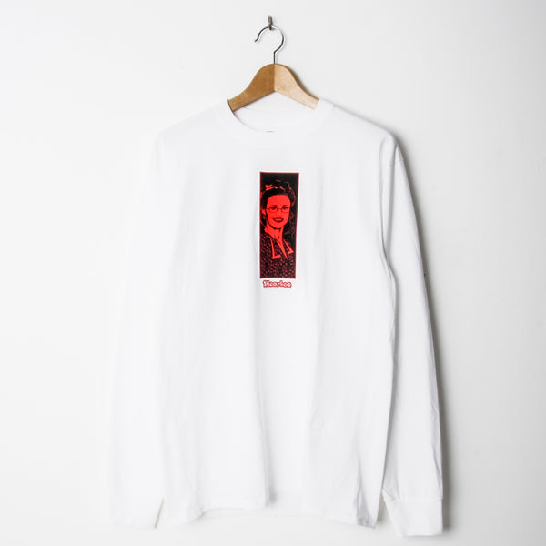 Theories Queen Of The Castle Longsleeve T-Shirt White