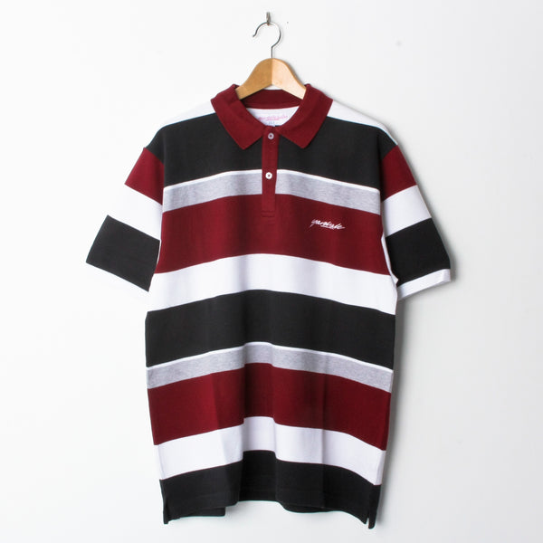 Yardsale Kingston Polo Red/White/Grey