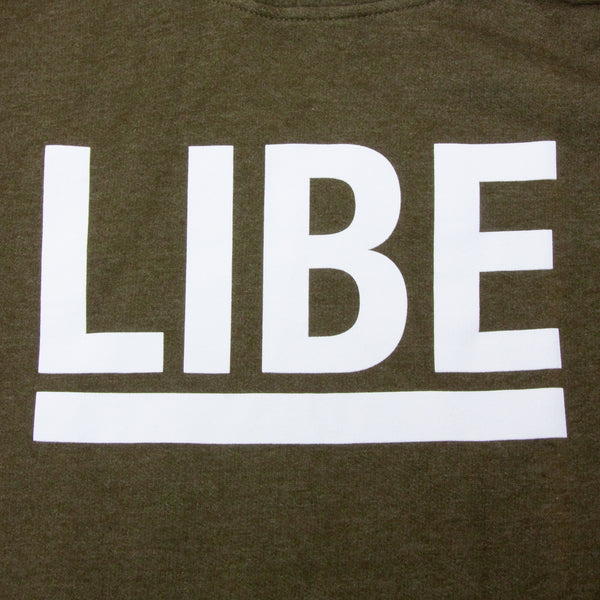 Libe Hood Heather Green (Warehouse Find Large Only)