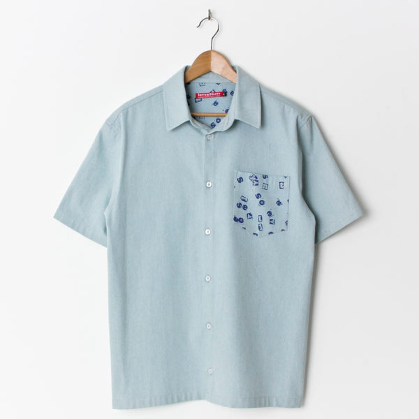 Lovenskate Letterpress Button Up Shirt (Warehouse Find)
