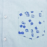 Lovenskate Letterpress Button Up Shirt (Warehouse Find)