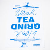 Lovenskate Weak Tea Weak Grind Tea Towel Blue