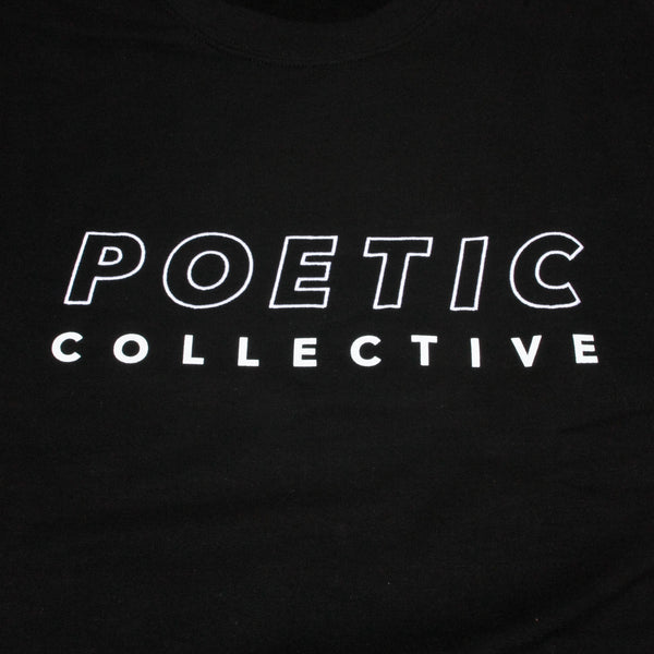 Poetic Collective Sports Crewneck Black