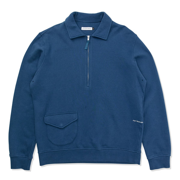 Pop Trading Company HALFZIP Teal