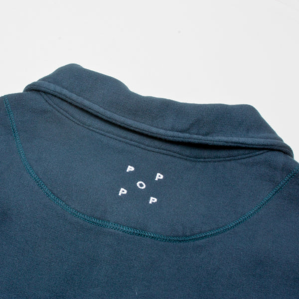 Pop Trading Company HALFZIP Teal