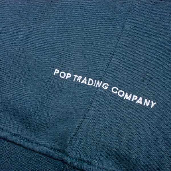 Pop Trading Company HALFZIP Teal