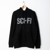 Sci-Fi Fantasy Big Logo Hood Black