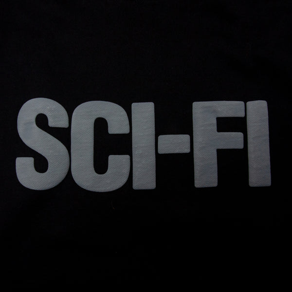 Sci-Fi Fantasy Big Logo Hood Black