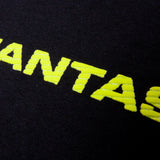Sci-Fi Fantasy Textured Logo T-Shirt Black