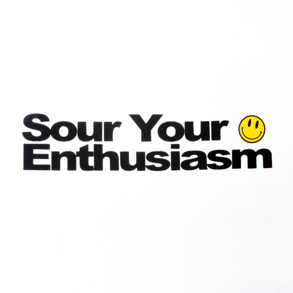 Sour Curb Your Sour T Shirt White