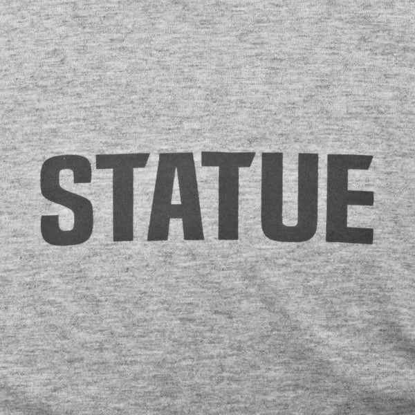 Statue Legacy Print T Shirt Heather Grey