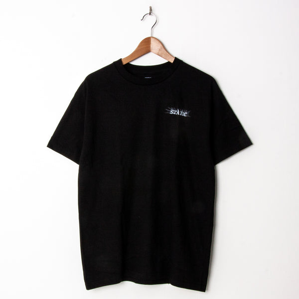 Static Spectacle T-Shirt Black (Back Print)