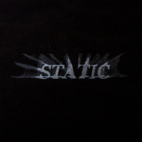 Static Spectacle T-Shirt Black (Back Print)