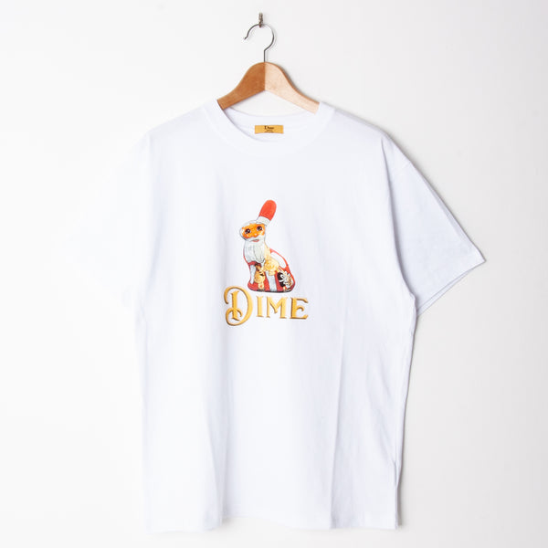 Dime Santa Bunny T-Shirt White