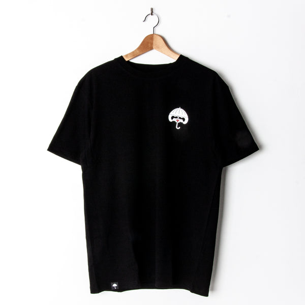 Hélas LUVU T-shirt Black (Back Print)