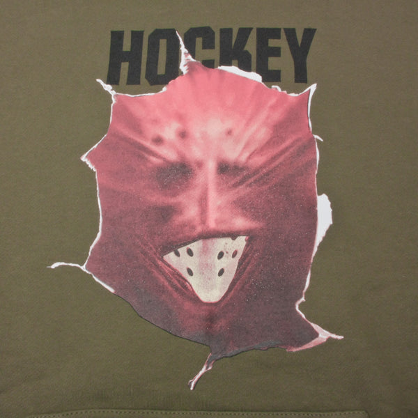 Hockey Fireball Hood Army Green