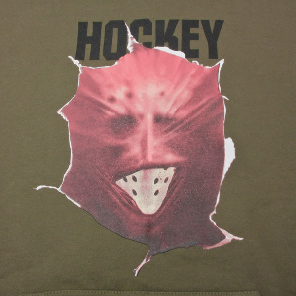 Hockey Fireball Hood Army Green