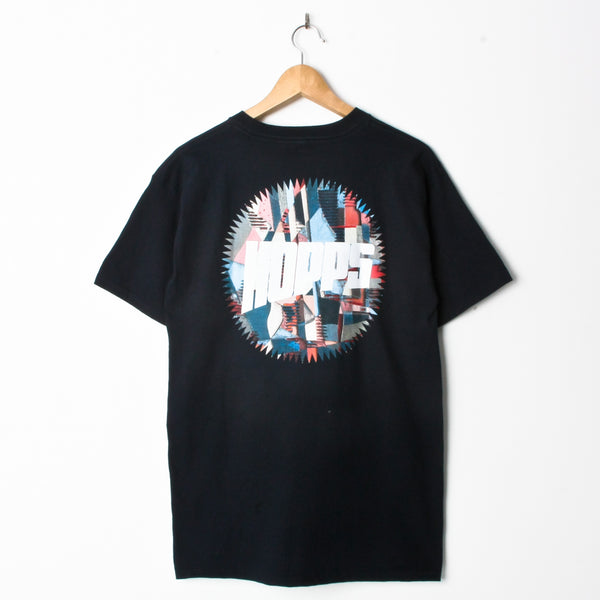 Hopps Sun Logo Abstract T-Shirt Navy (Back Print)
