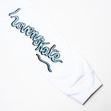 Lovenskate A SLICE OF UTOPIA’ BY ELOISE DORR LONGSLEEVE POCKET T-SHIRT