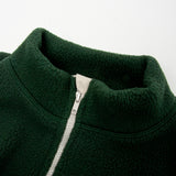 Magenta Mtn Sherpa High Neck Forest Green