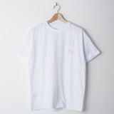 Magenta Bear Plant T-Shirt White (Back Print)