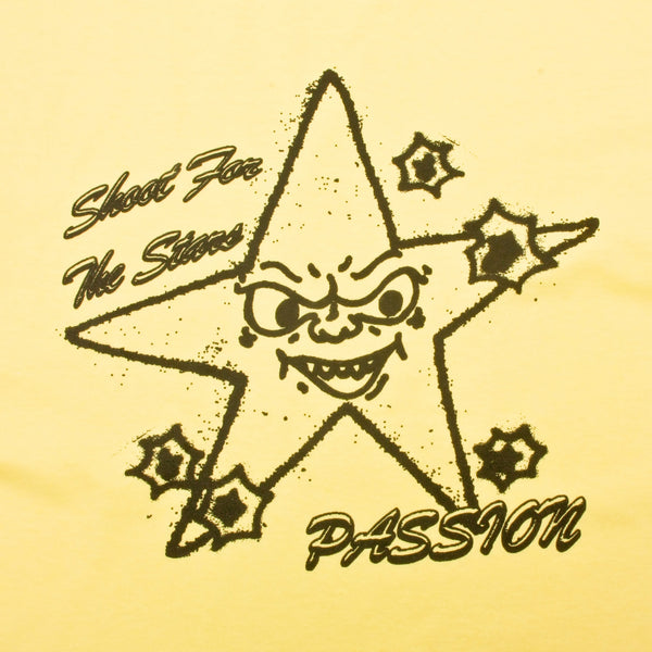 Passion Target Practice T Shirt Yellow