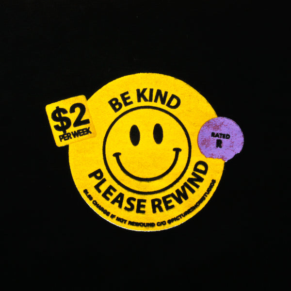 Picture Show Be Kind T Shirt Black