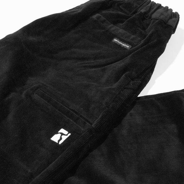 Poetic Collective Painter Cord Pants Black.