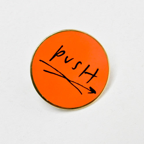 Push Periodical Pin Badge