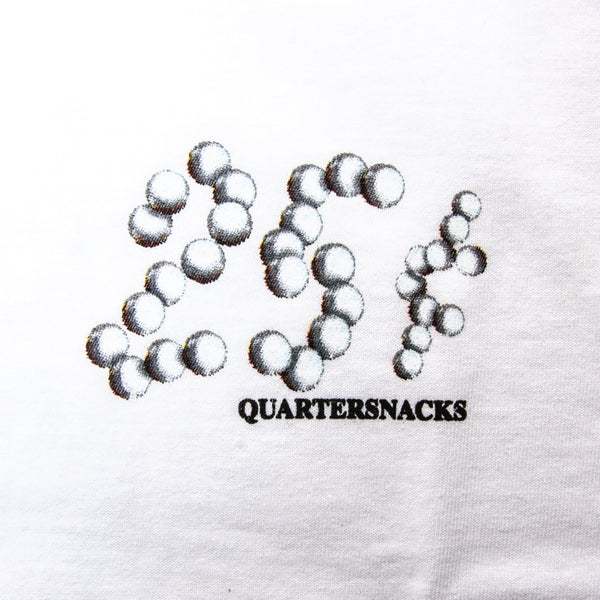 Quartersnacks Oyster Snackman T-Shirt White (Back Print)