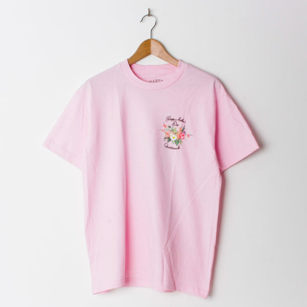 Quartersnacks Mothers Day Snackman T Shirt Pink (Back Print)