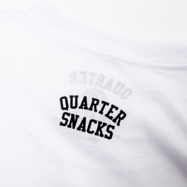 Quartersnacks Skating With You T-Shirt White