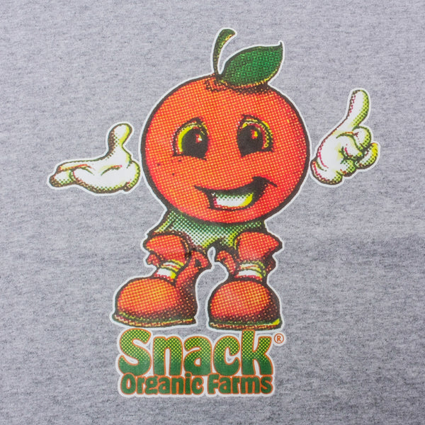 Snack Citrus T Shirt Heather Grey