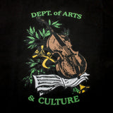 Snack Dept. Of Arts T Shirt Black