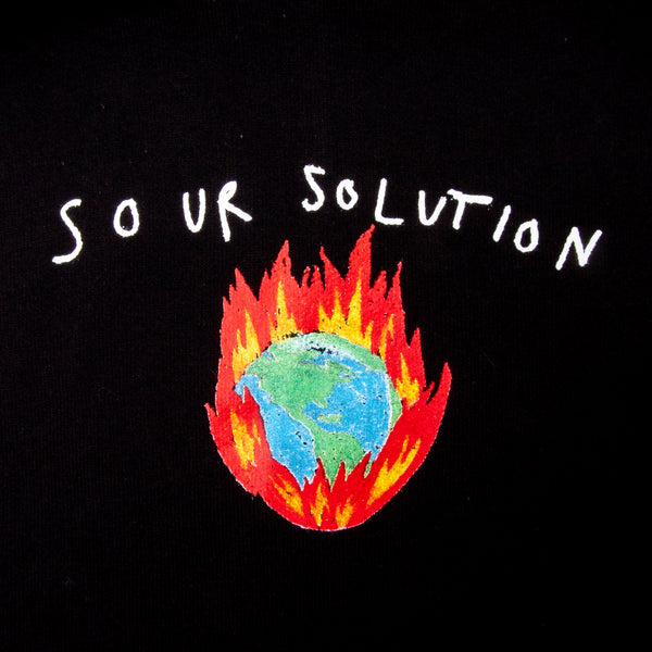 Sour In Flames Hood Black