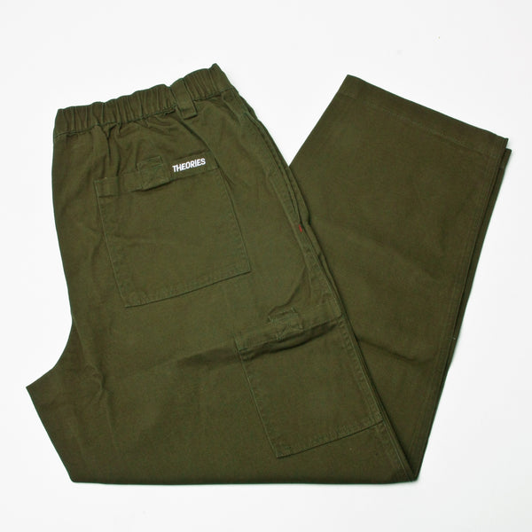 Theories Stamp Lounge Pants Olive