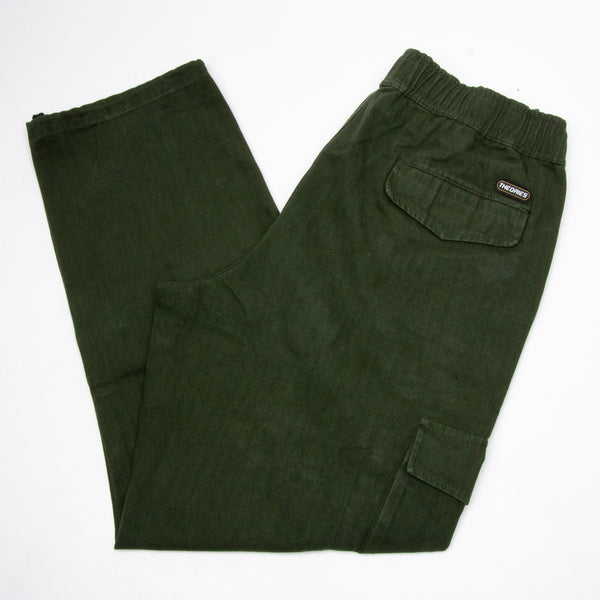 Theories TRAIL CARGO PANT HERRINGBONE GREEN