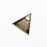 Theories Theoramid Enamel Pin